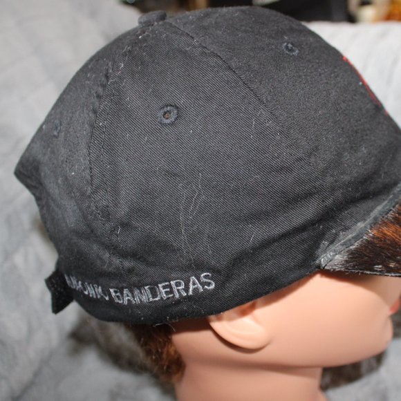 Antonio Banderas Spirit Custom Hair On Hide Barrel Racer Black Hat, Cap One Size - Picture 4 of 9